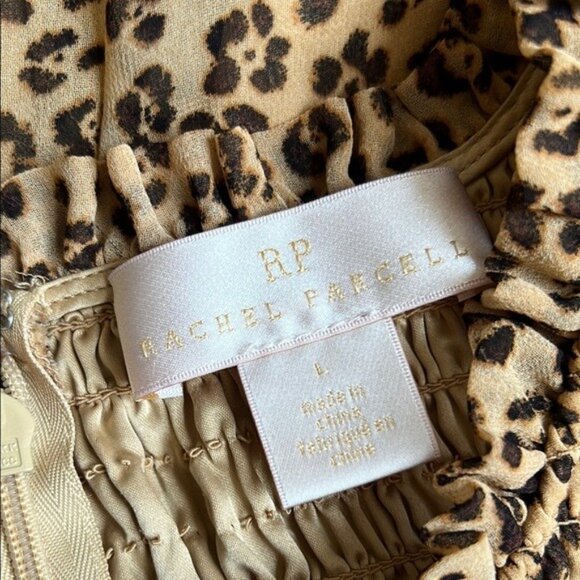 Rachel Parcell Smocked Ruffle Dress - L - Picture 4 of 9